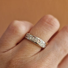 Load image into Gallery viewer, &#39;Sun&#39; ring, hvidguld