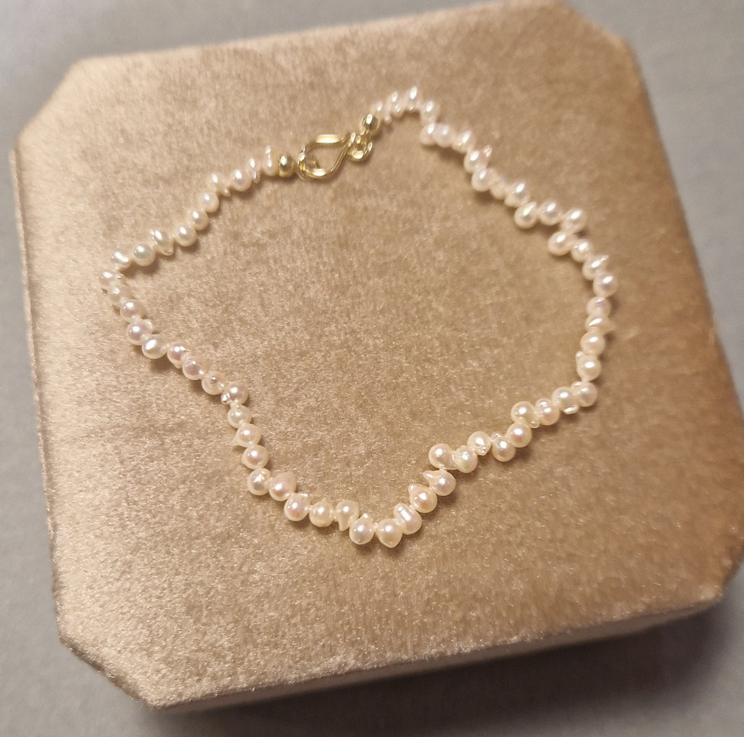 Mini popcorn armbånd