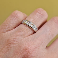 Load image into Gallery viewer, &#39;Sun&#39; ring, hvidguld