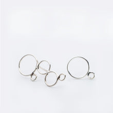 Load image into Gallery viewer, BUBBLE earring, silver
