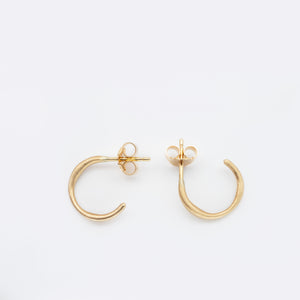 Wave earrings 18karat gold