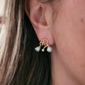 Fairytale earrings, pair
