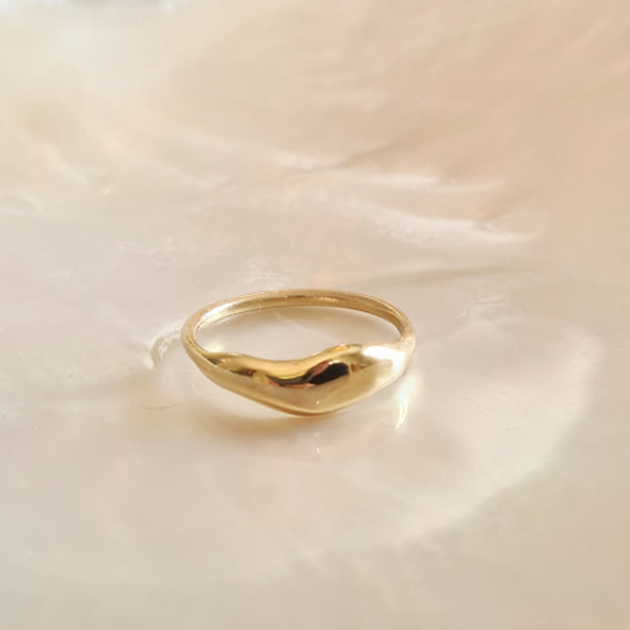 Honey ring, 14k gold