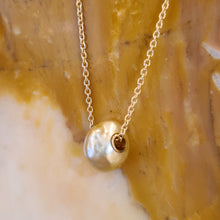 Load image into Gallery viewer, Golden South Sea Pearl pendant with 18kt gold.