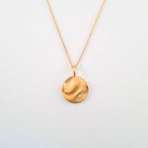 LIQUID small, goldplated silver