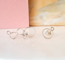 Load image into Gallery viewer, BUBBLE earring, silver